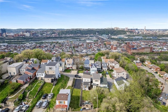 1928 Shamokin, South Side, PA 15203 - drone / aerial view featuring a residential view