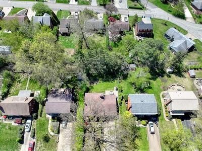 birds eye view of property featuring a residential view