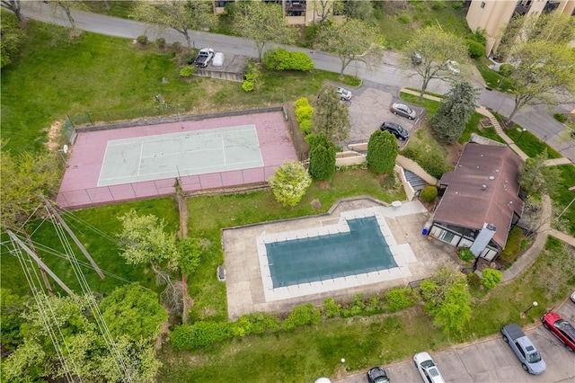 drone / aerial view
