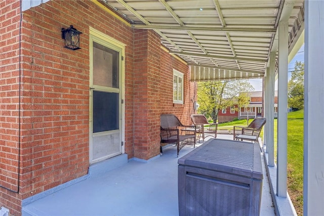 view of patio