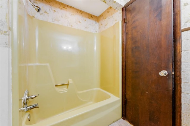 bathroom featuring tub / shower combination