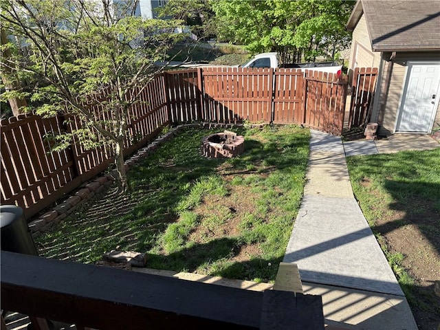 315 Taylor Ave, Bellevue, PA 15202 - view of yard with a fenced backyard