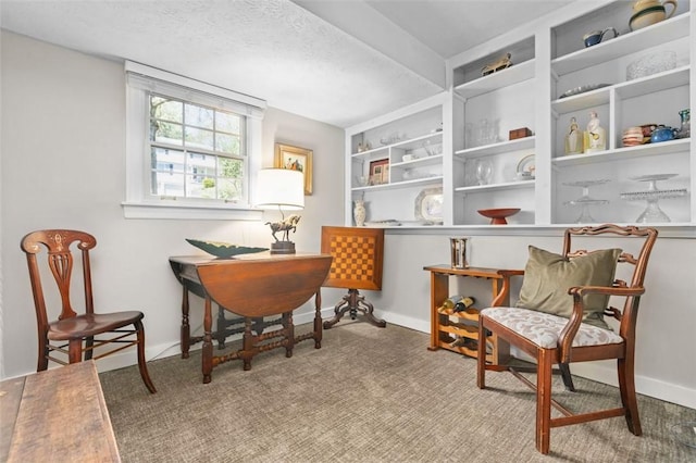 5983 Daleview Dr, Bethel Park, PA 15102 - sitting room featuring baseboards and carpet