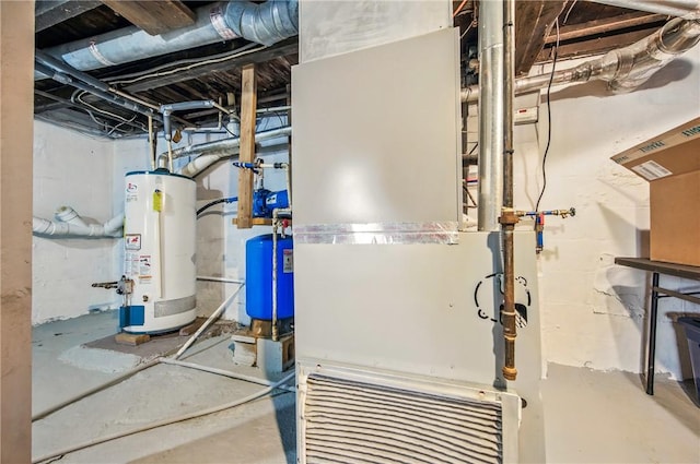 utilities featuring water heater