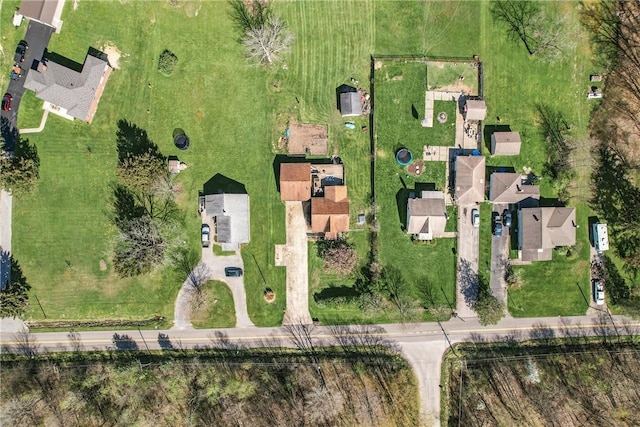 drone / aerial view
