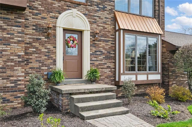 1058 Rimrock Rd, City Of Greensburg, PA 15601 - doorway to property with brick siding