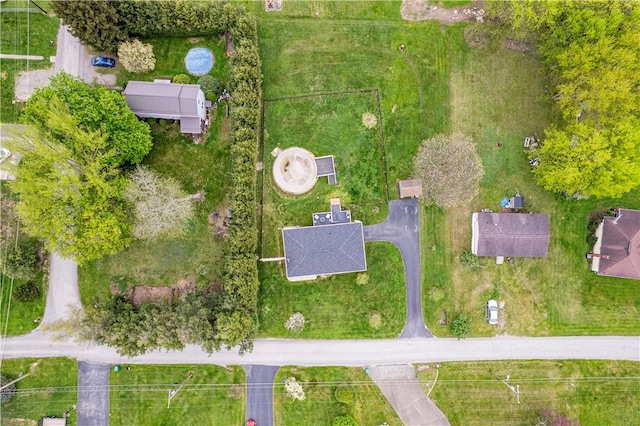drone / aerial view