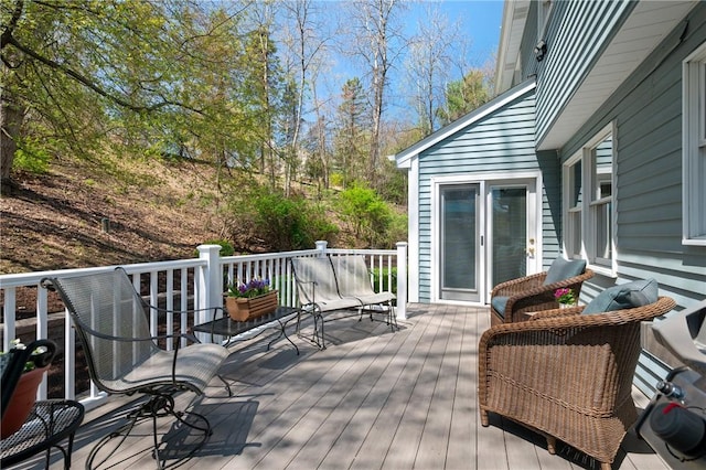 view of deck
