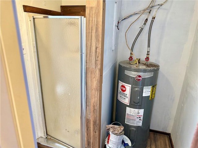 utilities featuring electric water heater