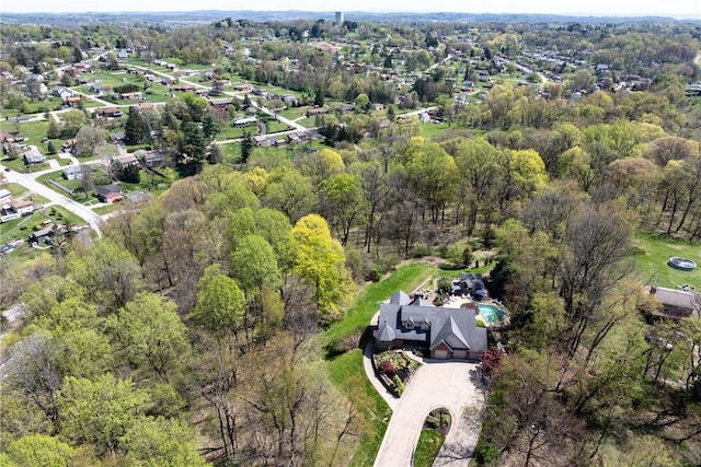 aerial view