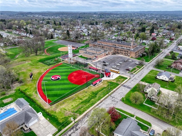 drone / aerial view