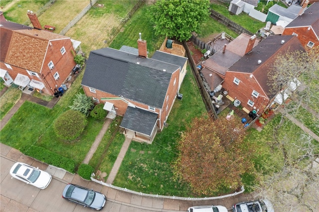 drone / aerial view