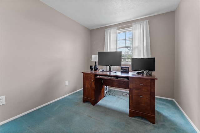 948 Broglie Dr, South Park, PA 15236 - carpeted home office featuring baseboards