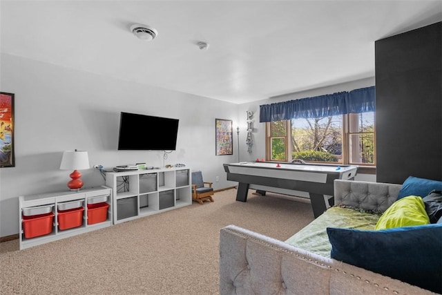 638 Morningstar Dr, Franklin Twp, PA 16117 - rec room with carpet floors and baseboards