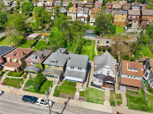 1117 Woodbourne Ave, Brookline, PA 15226 - bird's eye view featuring a residential view