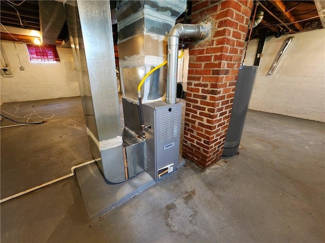 view of utility room