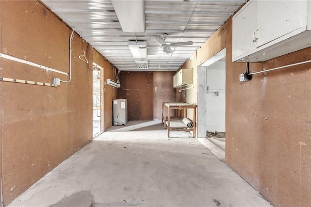 below grade area with a garage