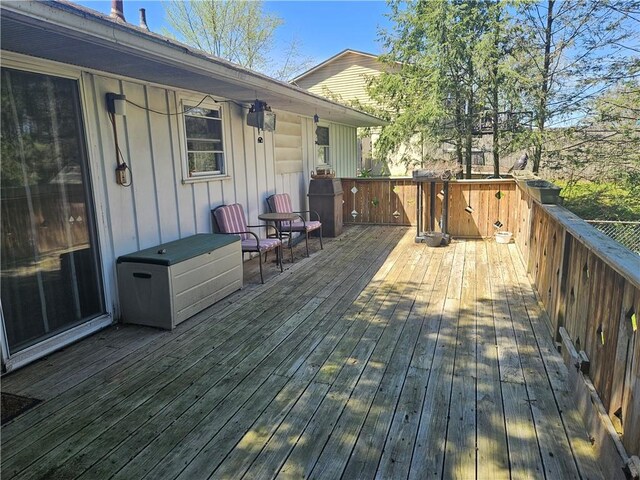view of deck