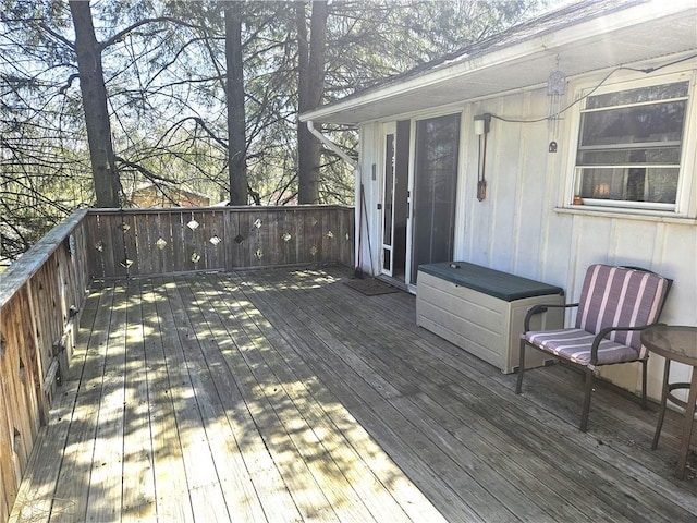 317 Chestnut Dr, Center Twp But, PA 16001 - view of wooden deck