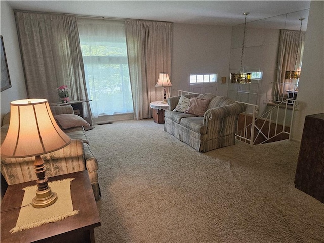 317 Chestnut Dr, Center Twp But, PA 16001 - view of carpeted living area
