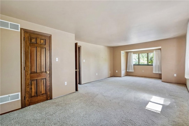 2408 Georgette St, Overbrook, PA 15234 - spare room with baseboards, carpet, and visible vents