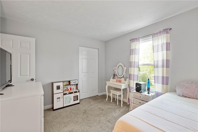 1470 Yorktown Dr, Cecil, PA 15055 - bedroom with baseboards and light carpet