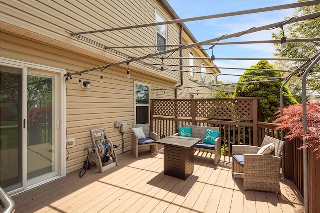 1470 Yorktown Dr, Cecil, PA 15055 - view of wooden terrace