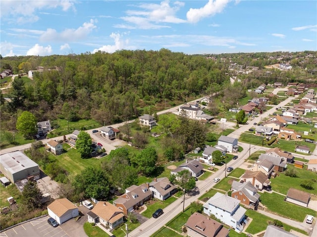 birds eye view of property featuring a residential view