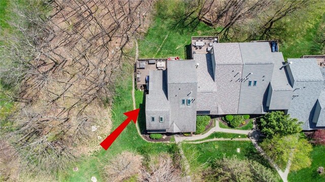 aerial view