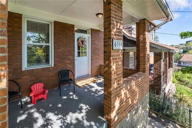 4004 Windsor St, Greenfield, PA 15217 - exterior space featuring covered porch