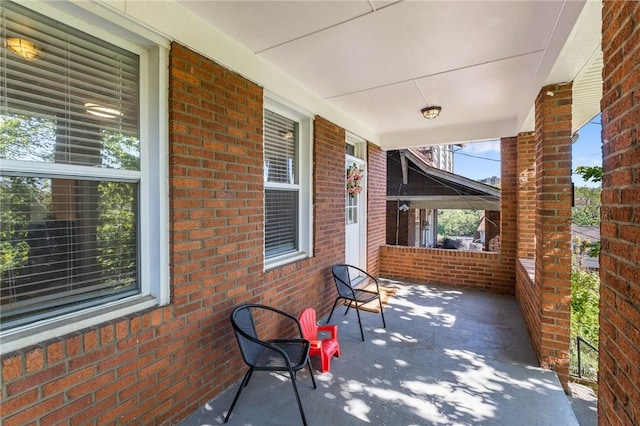 4004 Windsor St, Greenfield, PA 15217 - view of patio featuring covered porch