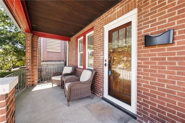 4128 Winterburn, Greenfield, PA 15207 - entrance to property featuring a porch and brick siding