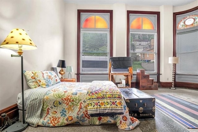 1 Pius St Unit B1, South Side, PA 15203 - bedroom with multiple windows