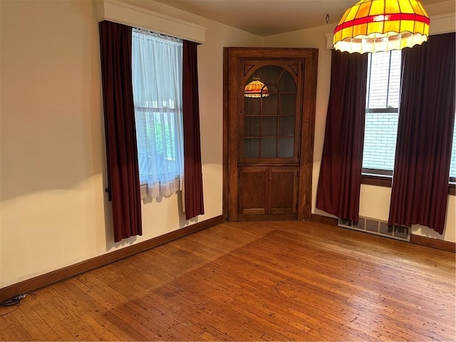 11 N Grandview Ave, Crafton, PA 15205 - unfurnished room with wood finished floors and baseboards