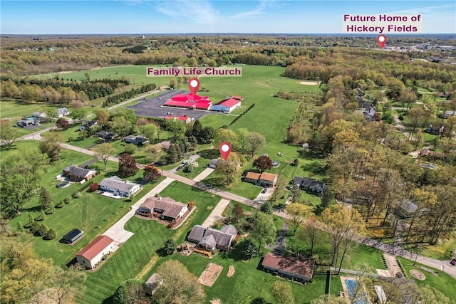3640 Ridgewood Dr, Hermitage, PA 16148 - birds eye view of property