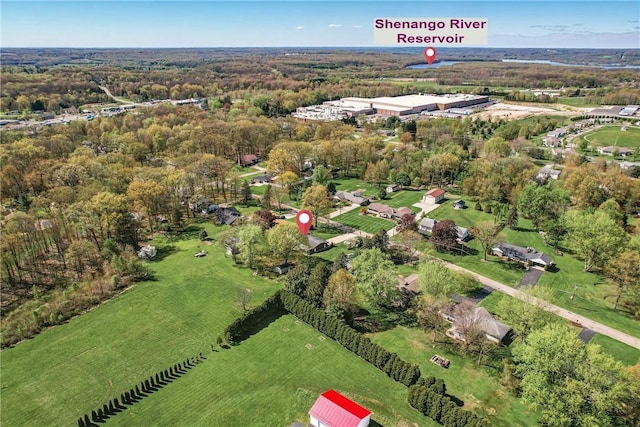 3640 Ridgewood Dr, Hermitage, PA 16148 - birds eye view of property