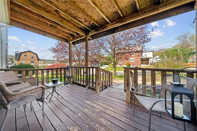 view of deck
