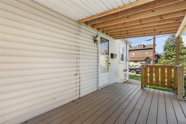 view of deck