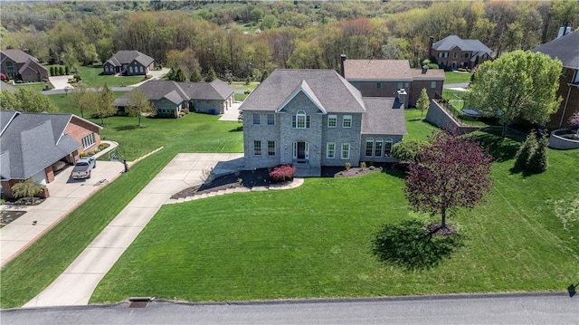 107 Skyview Dr, Buffalo Twp But, PA 16055 - birds eye view of property with a residential view