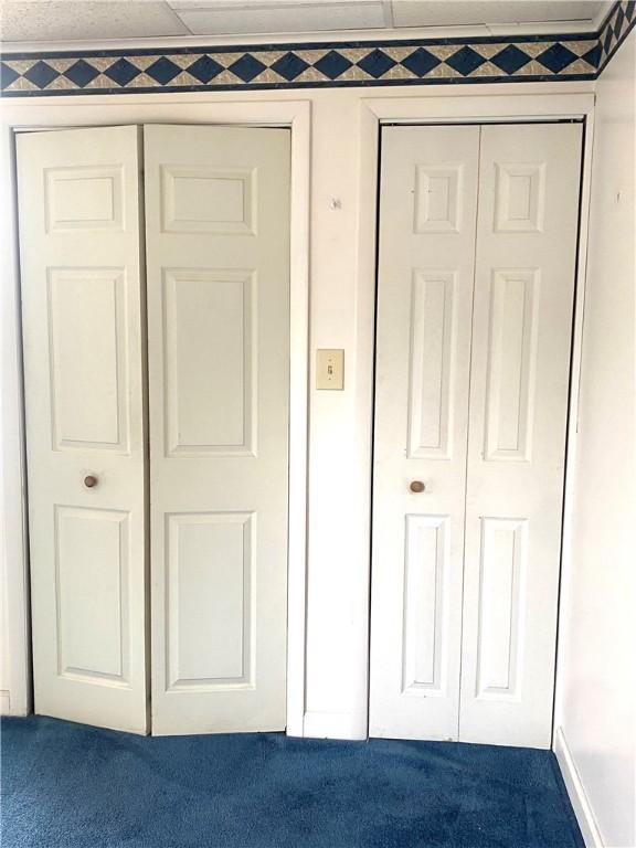 interior details with carpet flooring