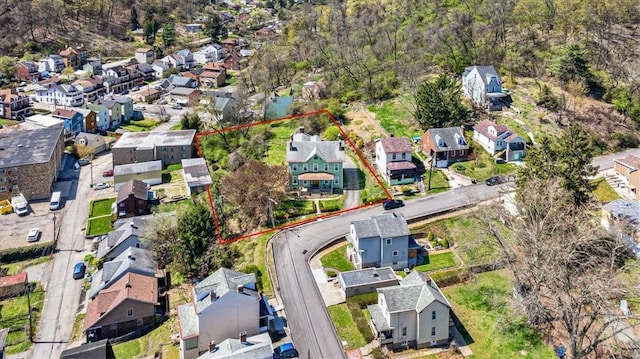 101 Clara St, Millvale, PA 15209 - birds eye view of property featuring a residential view
