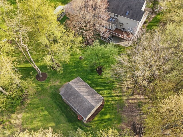 drone / aerial view