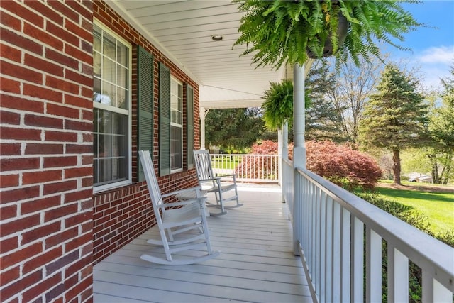 204 Salt Works Rd, Lancaster Twp, PA 16037 - view of wooden porch