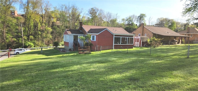 419 Streets Run Rd, Whitehall, PA 15236 - exterior space featuring fence, an outbuilding, and a storage unit