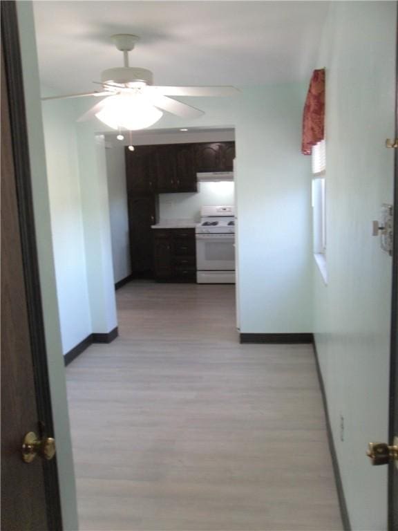 419 Streets Run Rd, Whitehall, PA 15236 - corridor featuring light wood-style floors and baseboards