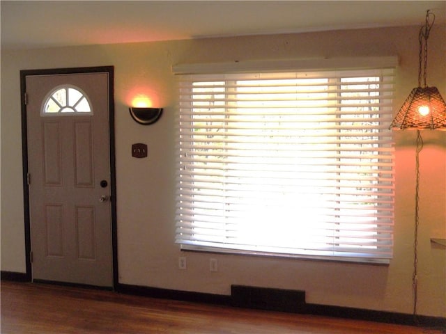 419 Streets Run Rd, Whitehall, PA 15236 - foyer entrance featuring wood finished floors