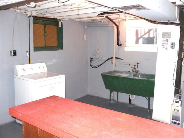 419 Streets Run Rd, Whitehall, PA 15236 - laundry room with washer / dryer and laundry area