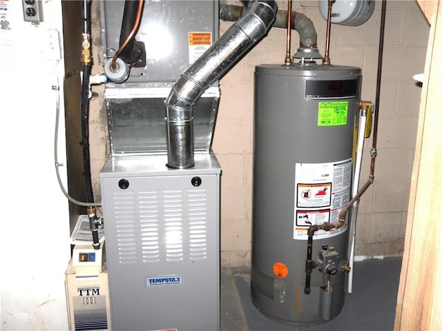 419 Streets Run Rd, Whitehall, PA 15236 - utility room featuring gas water heater