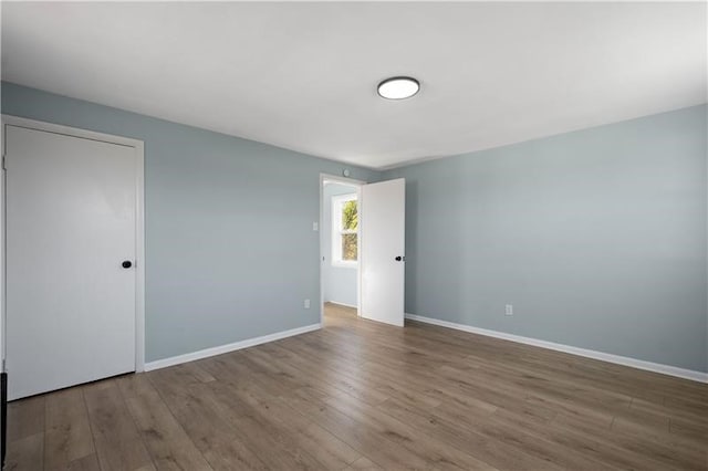 901 Union Ave, Mckeesport, PA 15132 - empty room featuring baseboards and wood finished floors