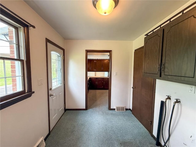 1194 Butler Rd, East Franklin Twp, PA 16262 - carpeted entryway with healthy amount of natural light and baseboards